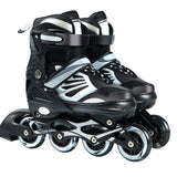 Children's roller skates 【8 rounds of flash Single shoes and protective gear】