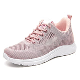 Breathable running shoes for middle-aged and elderly women Soft-soled casual shoes