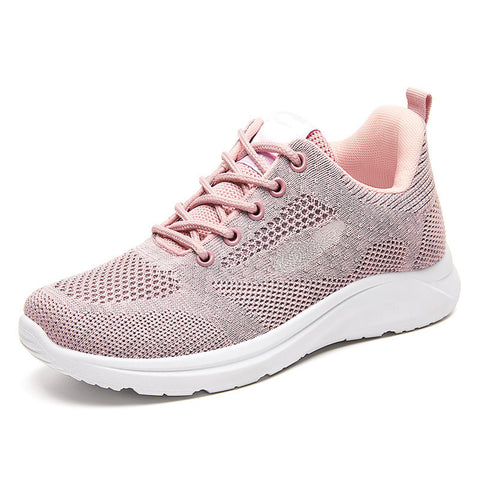 Breathable running shoes for middle-aged and elderly women Soft-soled casual shoes