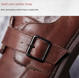 Women's shallow block heeled boots