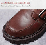 Women's shallow block heeled boots