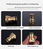 All copper 4-minute female nipple with 1/2 inner nipple nipple joint